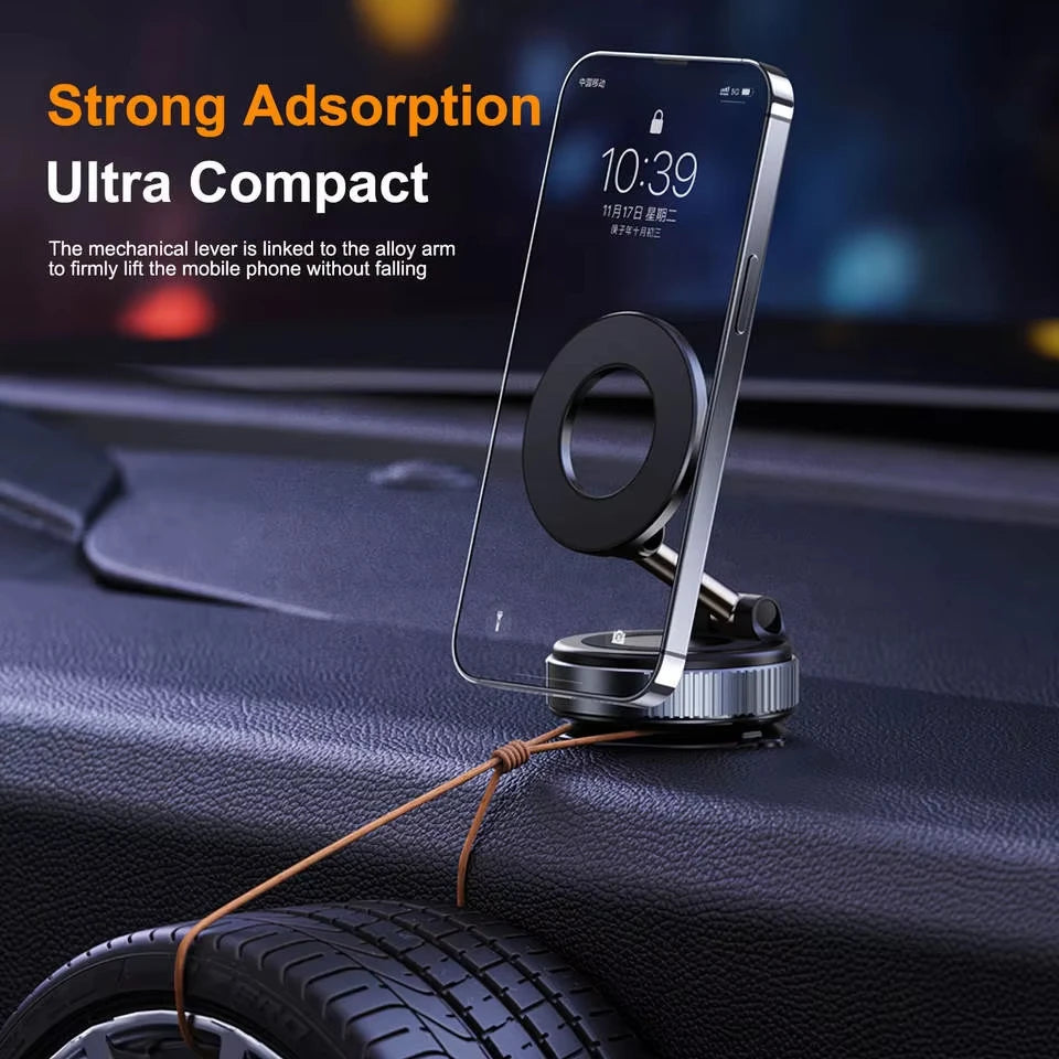 Car Mount Electric Vacuum Magnetic Holder