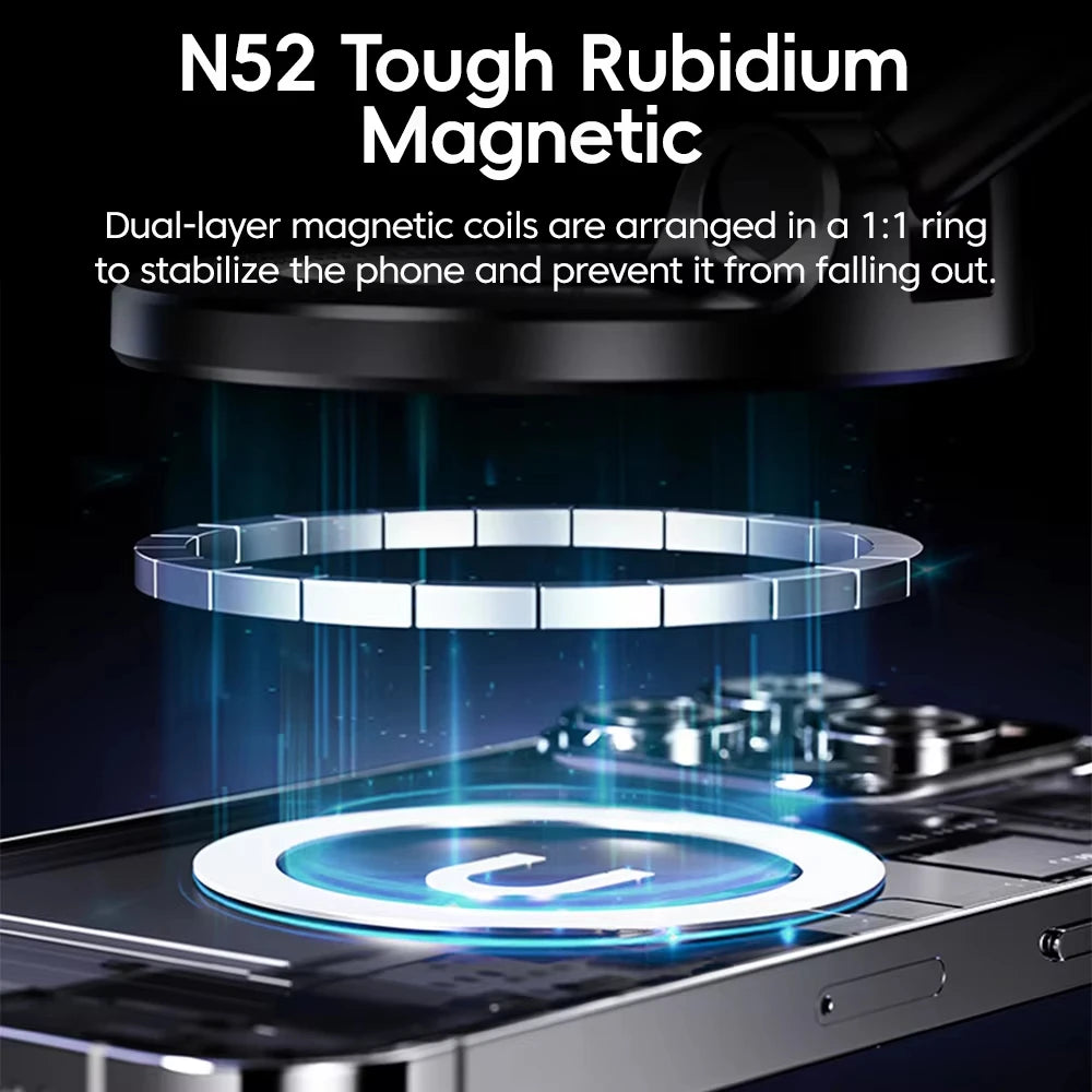 Car Mount Electric Vacuum Magnetic Holder