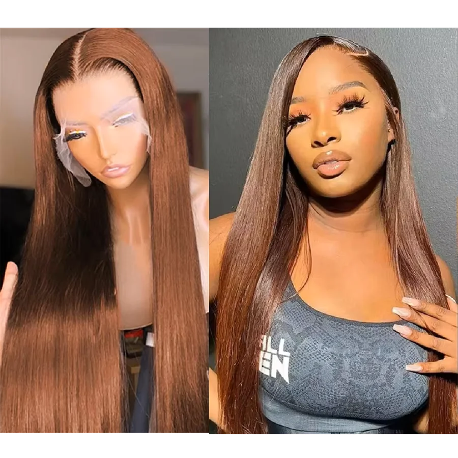 Beautae Chocolate Brown HD Lace Front Wig