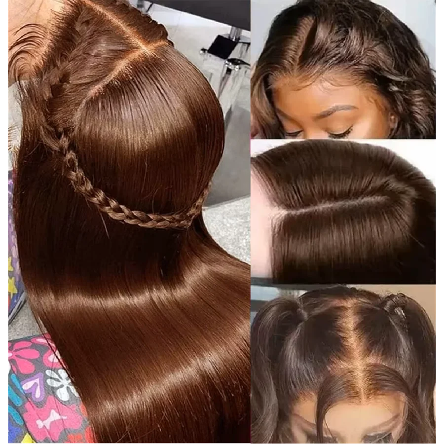 Beautae Chocolate Brown HD Lace Front Wig