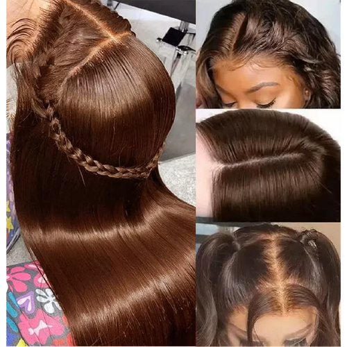 Beautae Chocolate Brown HD Lace Front Wig