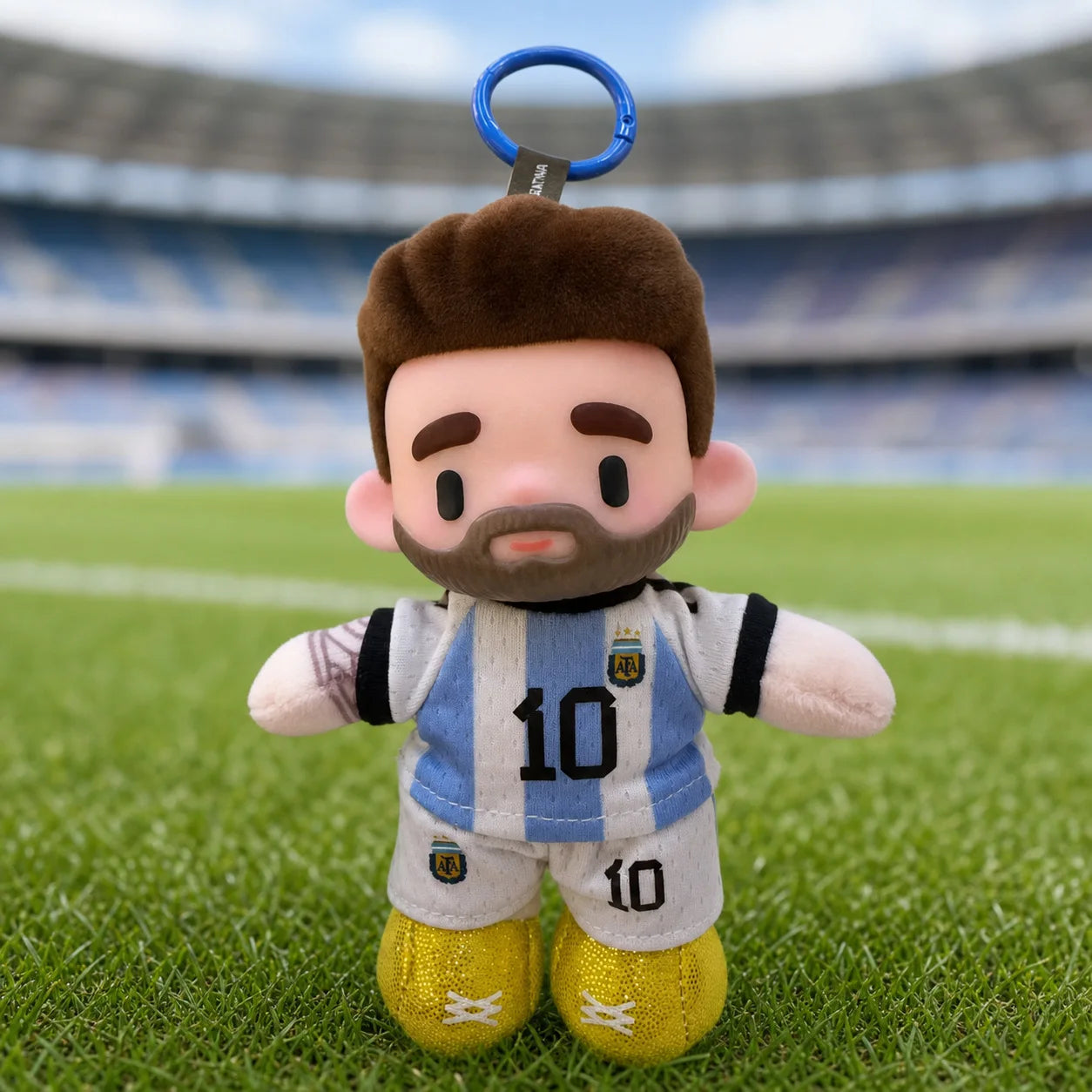 Messi Argentina Pendant Keychain