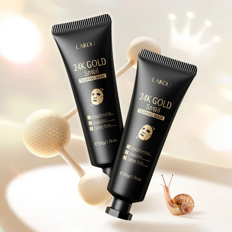 LAIKOU 24K Gold Sakura Peel-Off Face Mask