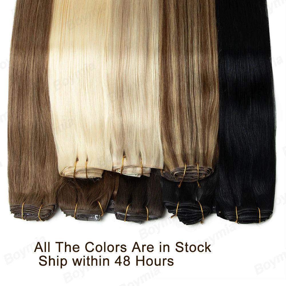 Beautae Invisible PU Clip-In Hair Extensions