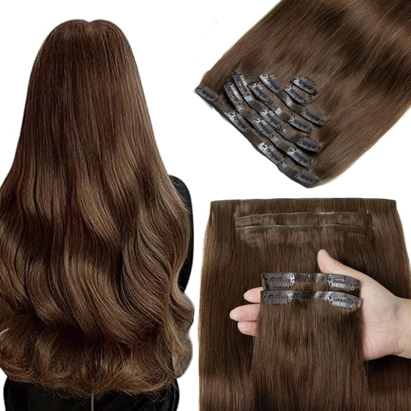 Beautae Invisible PU Clip-In Hair Extensions