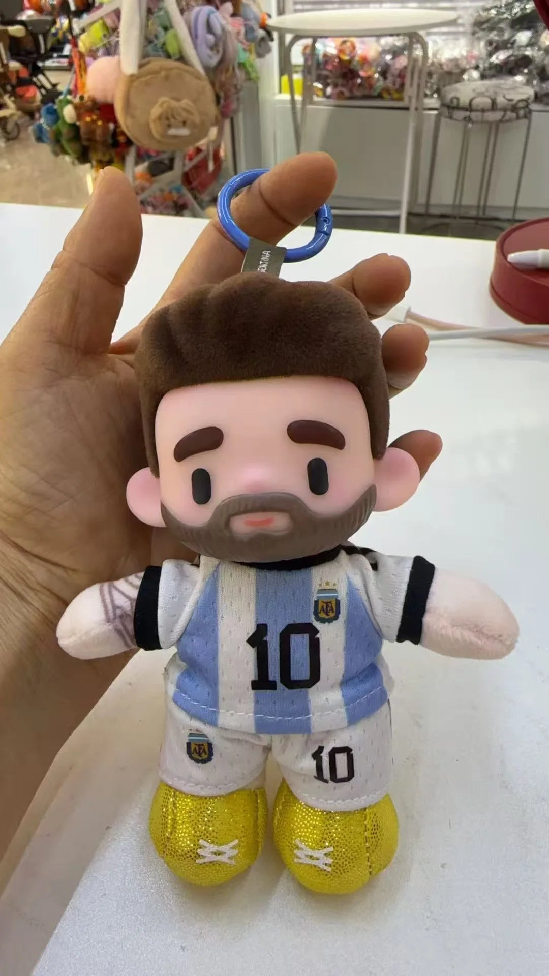 Messi Argentina Pendant Keychain